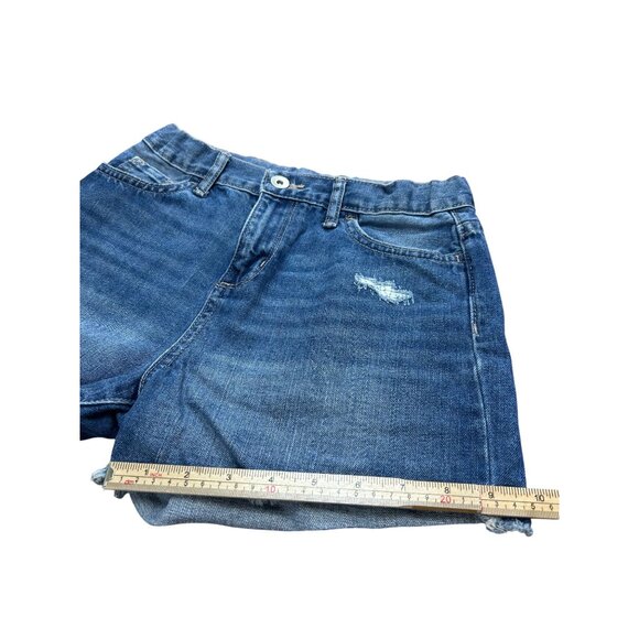 Place Kids Distressed Denim Shorts Size 12 Blue - Picture 8 of 8
